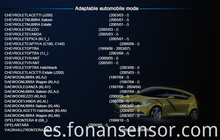 Sensor de posición del cigüeñal para Chevrolet Captiva 96418382 4808137 6238118